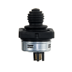 Dual Axis Joystick Batt Handle With Colored Boot - Black
